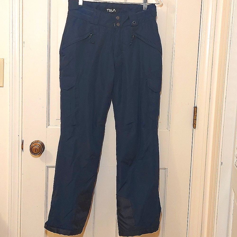 TSLA Navy Cargo Snow/ski Pants, Size XS